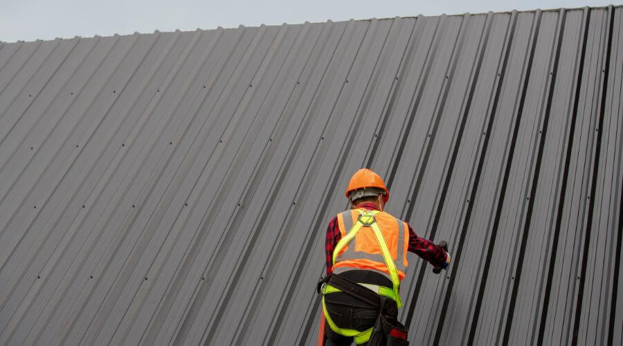Professional metal roof installation in Gwinner, ND